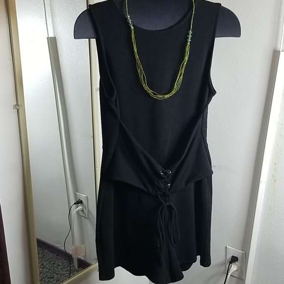 Bubblebee Pants - COPY - Black romper plus size bubblebee